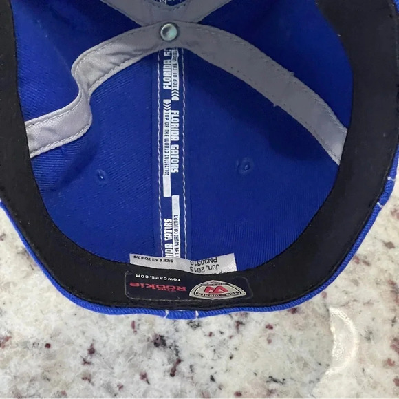 Top World UF Florida Gators Fitted Hat Embroidered Logo The Rookie Blue Orange - Picture 6 of 8